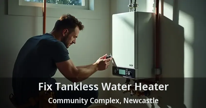 Fix Tankless Water Heater Community Complex, Newcastle - ON
