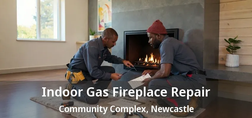 Indoor Gas Fireplace Repair Community Complex, Newcastle - ON