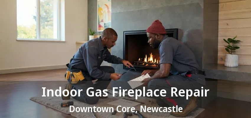 Indoor Gas Fireplace Repair Downtown Core, Newcastle - ON