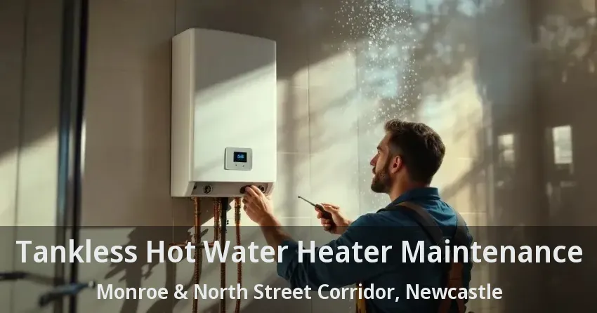 Tankless Hot Water Heater Maintenance Monroe & North Street Corridor, Newcastle - ON Tankless Hot Water Heater Maintenance Monroe & North Street Corridor, Newcastle - ON