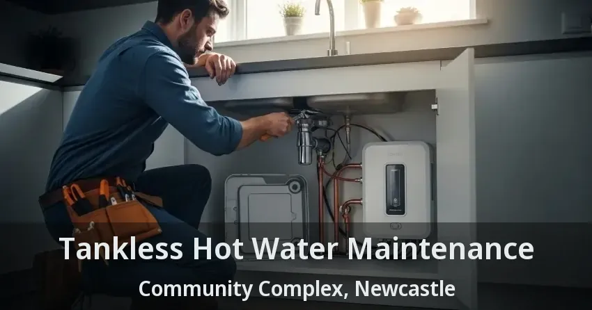 Tankless Hot Water Maintenance Community Complex, Newcastle - ON